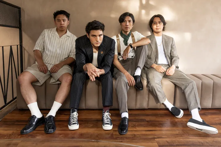 樂團首次全員一起拍攝宣傳照/鳳小岳&壓克力柿子工作室提供