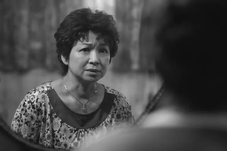 《小雁與吳愛麗》電影劇照；圖中為飾演吳愛麗的楊貴媚。