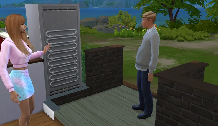 她上一任是個大叔... 因為發現他有老婆歐娜就跟他分手...