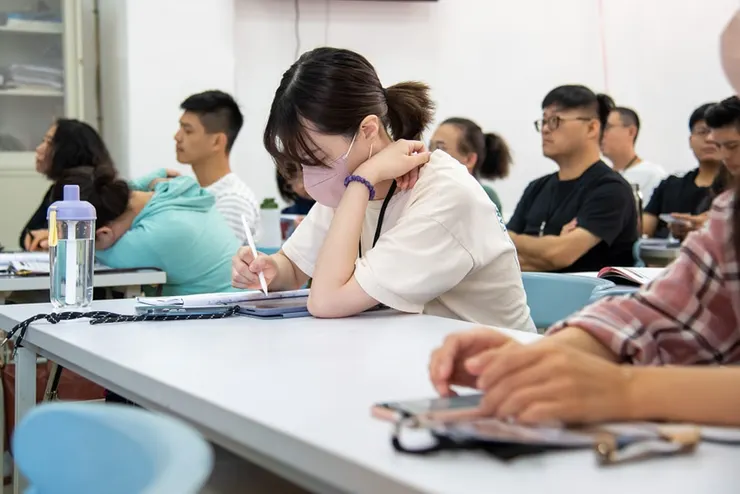 上課還有一本精美的課程手冊，讓大家可以作筆記。