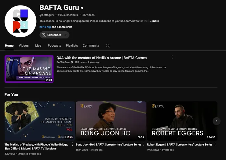 BAFTA Guru