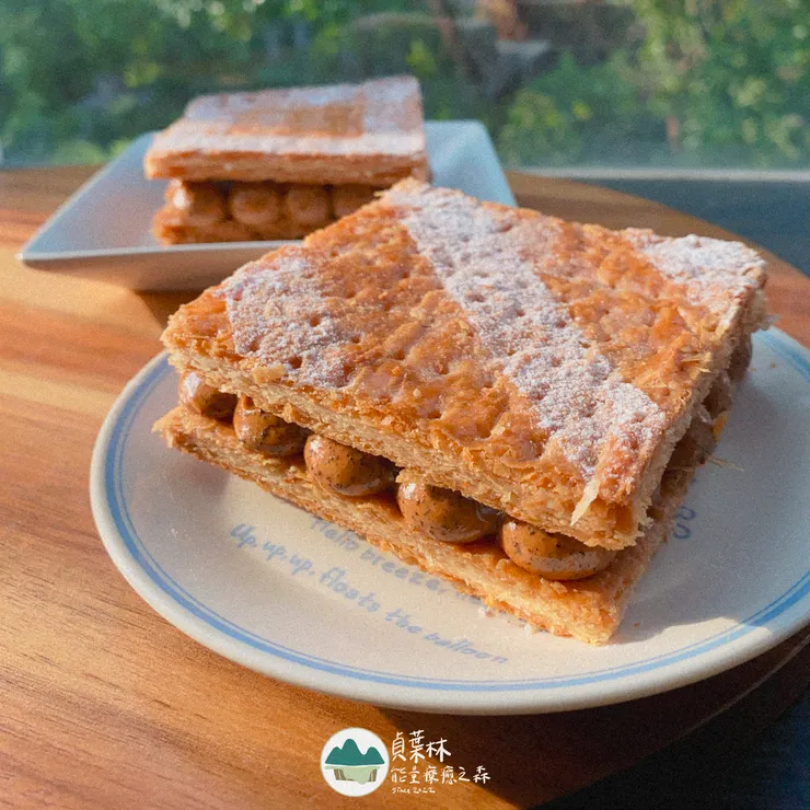 貞葉林手工甜點：泰奶法式千層派