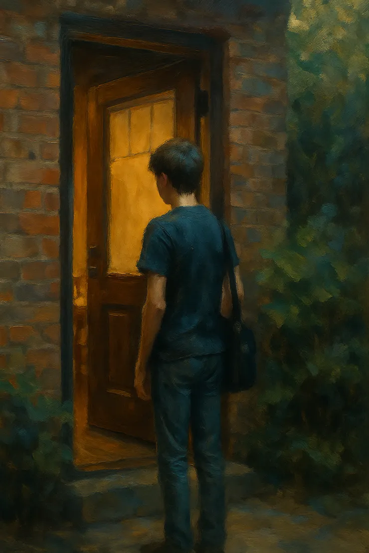 有些門，打開了，心卻還在門外