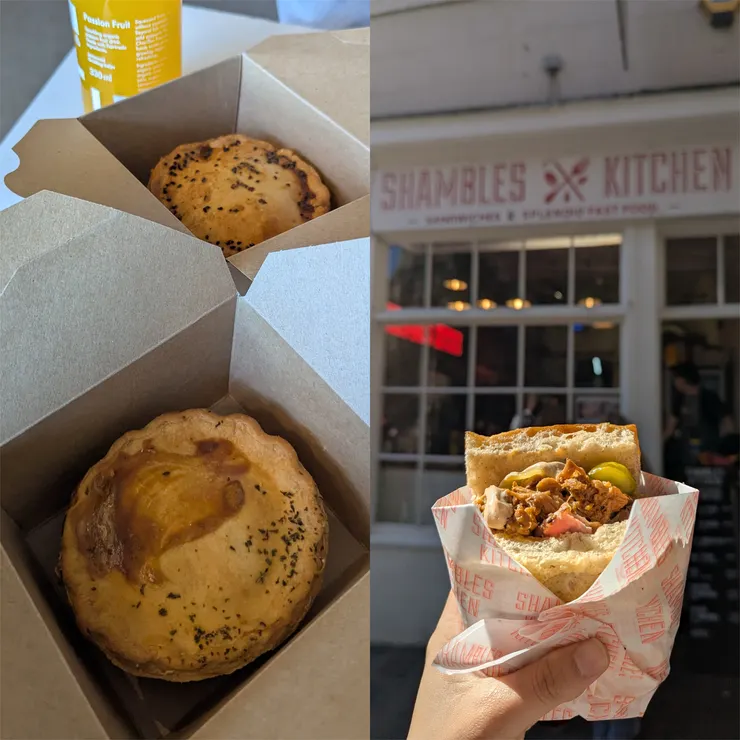酸菜白肉口味英式鹹餅/ Shambles Kitchen豬肉三明治