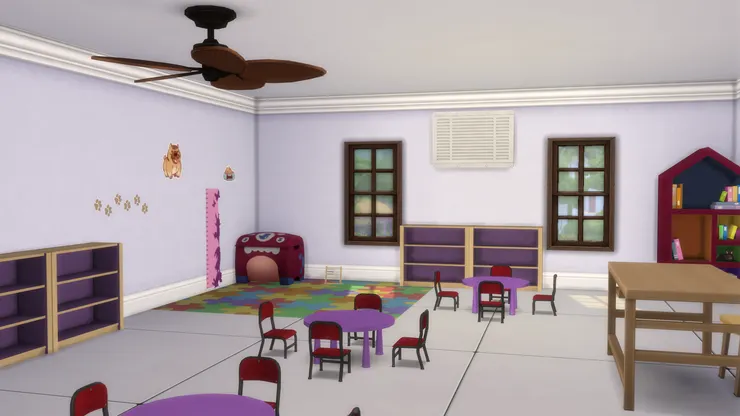 其實課室內的物品是一樣的，只是顏色不同，擺放的位置也不同而已。我不會偏心。