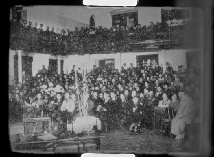 台北光榕會，《荊棘的青春》放映現場之留存影像。／影像提供：木木邦生百代寶貝俱樂部