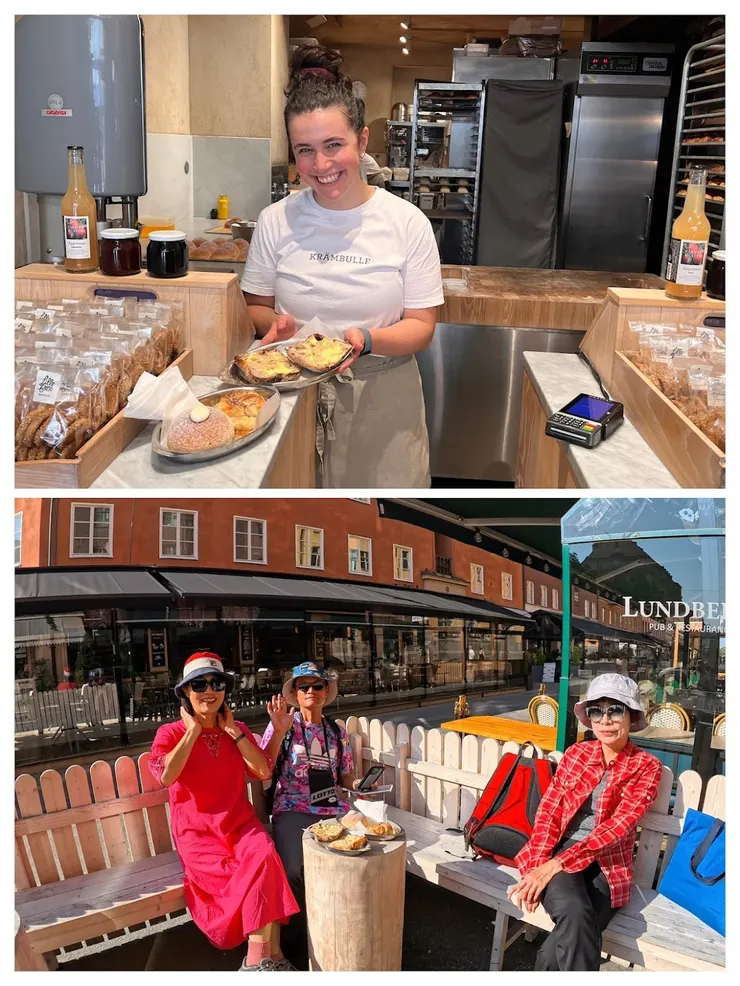 為肉桂捲而來，只有假日才做。麵包好吃又不貴這樣350元