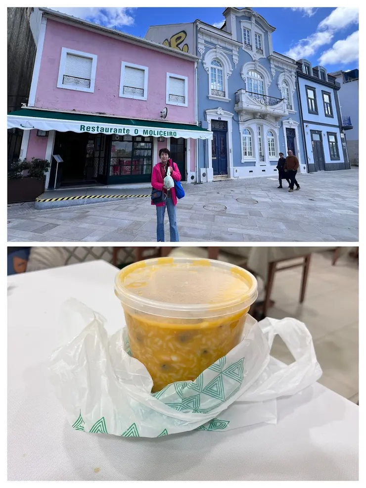 在Restaurante O Moliceiro午餐還打包