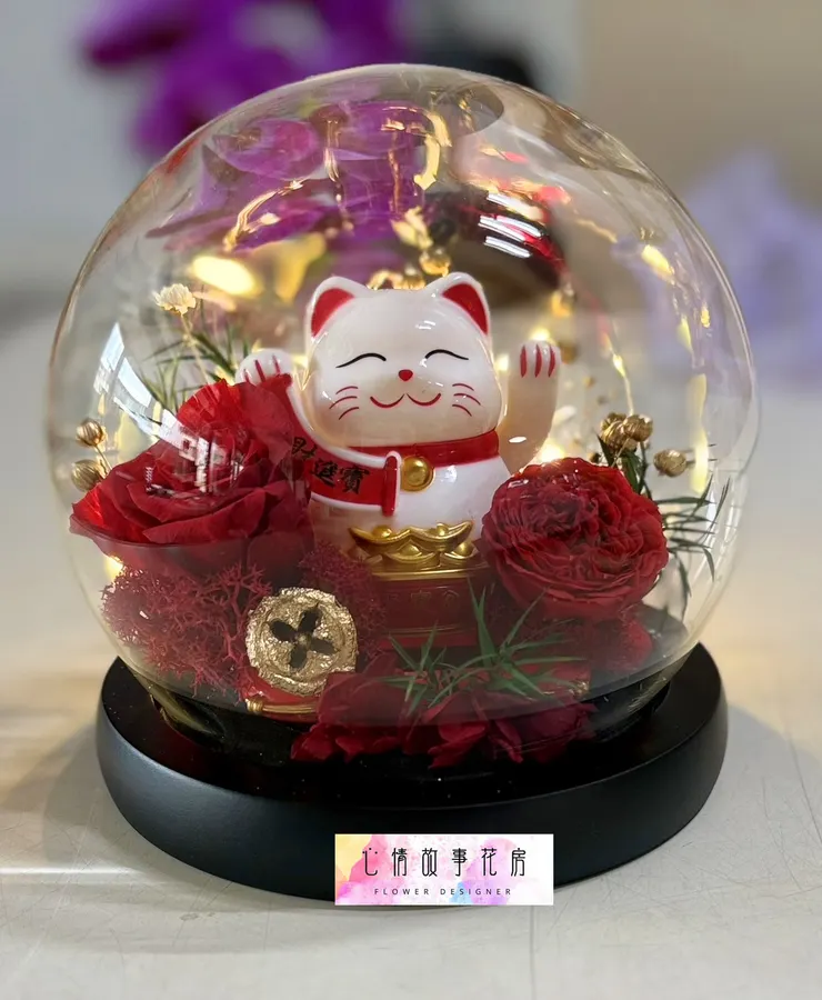 送禮怎麼挑?台南超夢幻玻璃花盅+乾燥花禮推薦!畢業季、情人節、生日都適用 心情故事花房