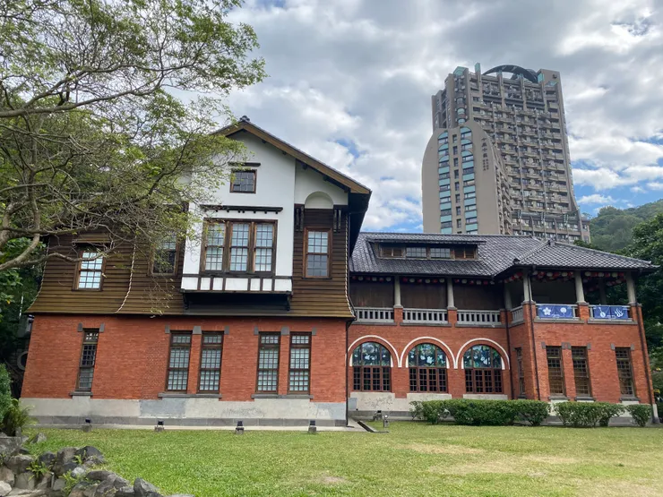 北投溫泉博物館側面