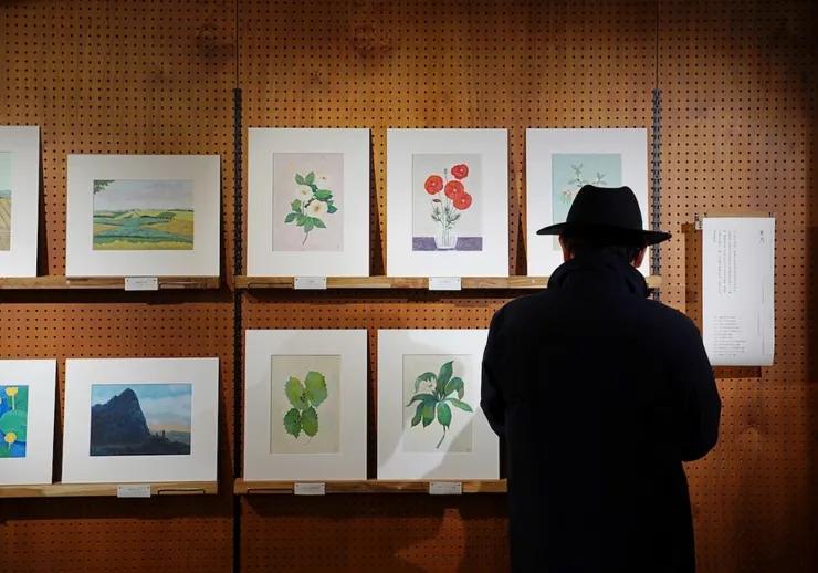 非本次畫展主角