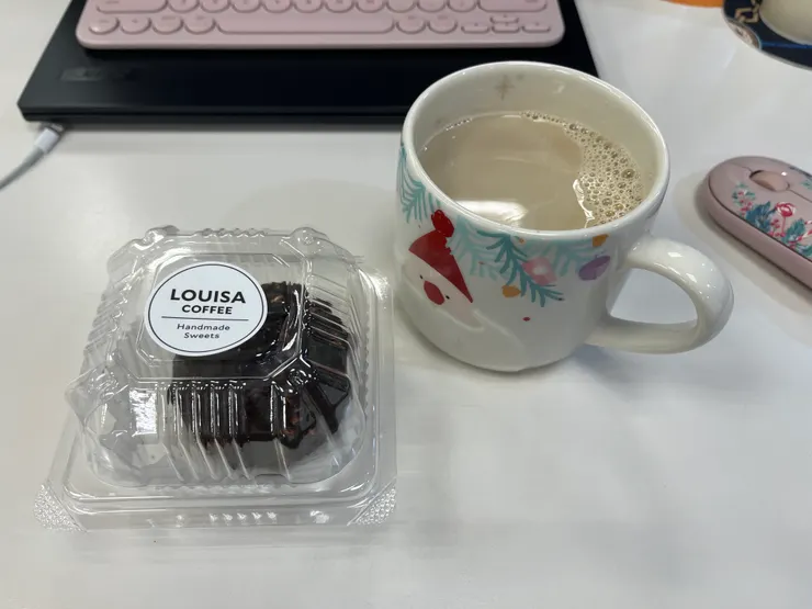 泡芙好好吃喔。