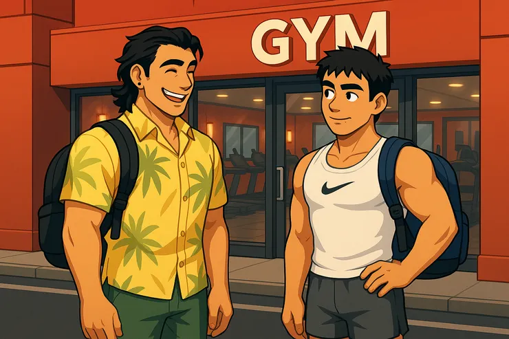 「你確定你是來運動的嗎？」