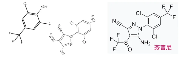 芬普尼的合成途徑
