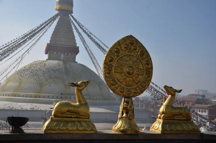 加德滿都地標-博拿佛塔