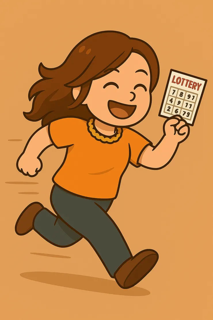 雖然說這場夢不是預言中樂透， 但處理完火、魚骨都洗乾淨後， 我下班還是開心地衝去買了一張彩券。 想說欸～萬一真的中一點呢？ 那我就真的靈魂跟肉身同步進帳啦，哈哈哈哈～ 夢醒了，但我真的笑出來。