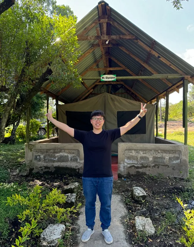 雙人房的帳篷，我以為我的也長這樣