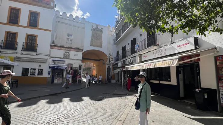 塞維亞老城牆僅留三個通道之一石油之門