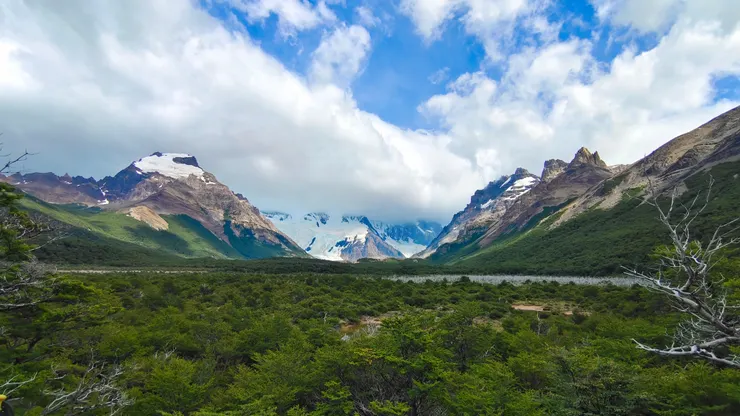 Sendero madre e Hija con Torre, El Chaltén, Argentina