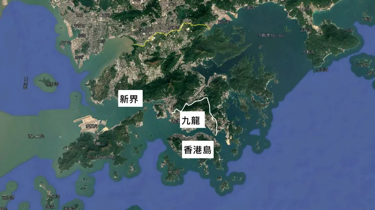 香港區域圖