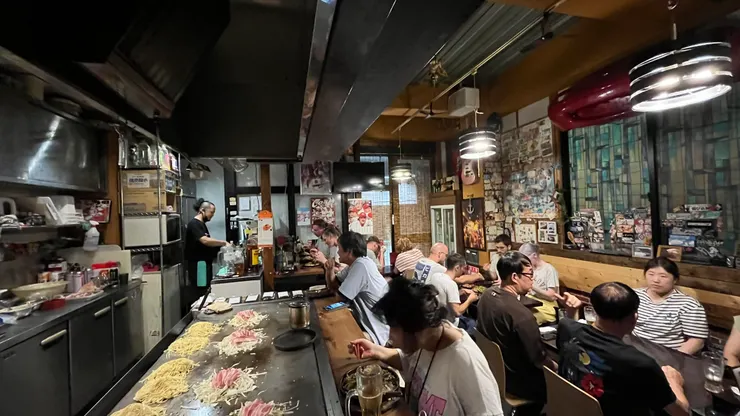 看著食物現做很是過癮。