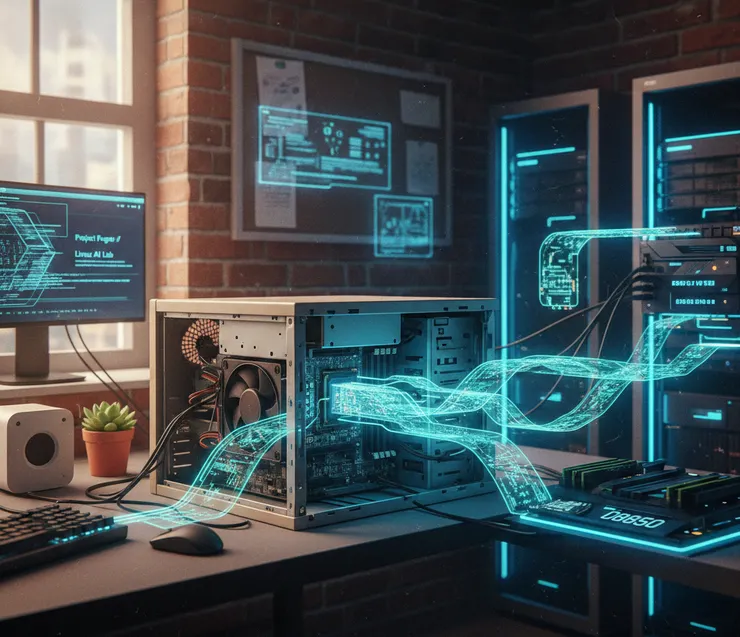 從文書機到 Linux 實驗室：i3-6100 的機能再生計畫【數位老屋翻新】
