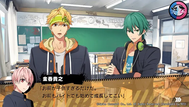 ミラコ路線中，說出打工可以成長，或許有些自己去打工學習到很多的成分在。