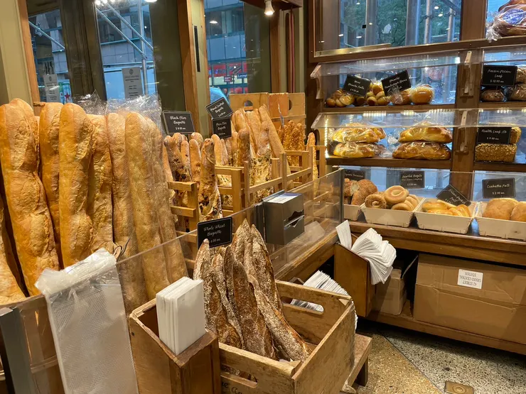 當日出爐的麵包