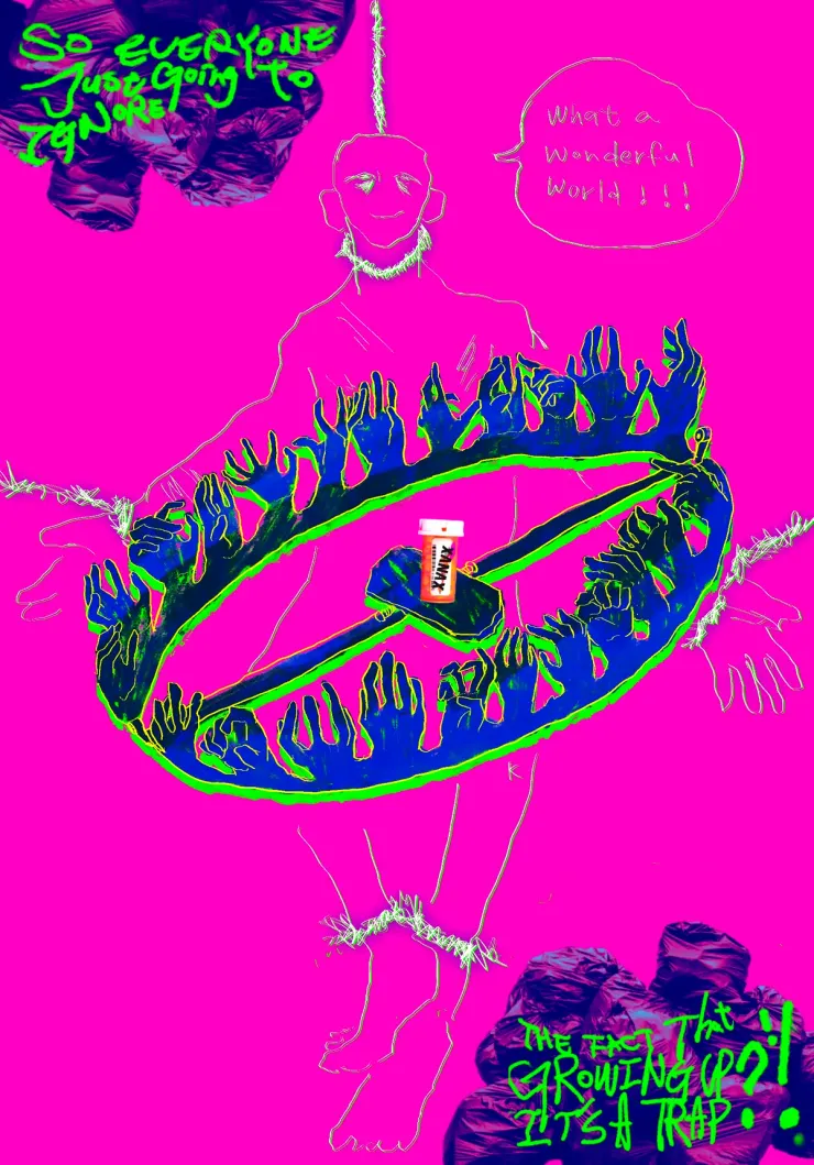 TRAP ( So every one just going to ignore the fact that growing up is a trap? )