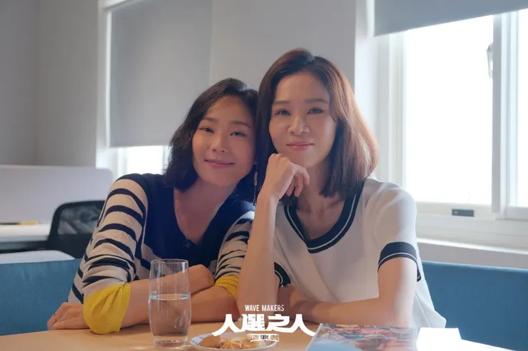 （左）朱儷雅（右）翁文芳