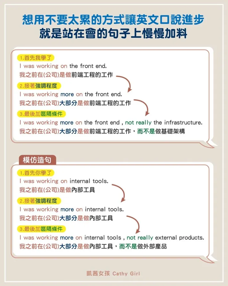 一步步講出Uber工程師的英文
