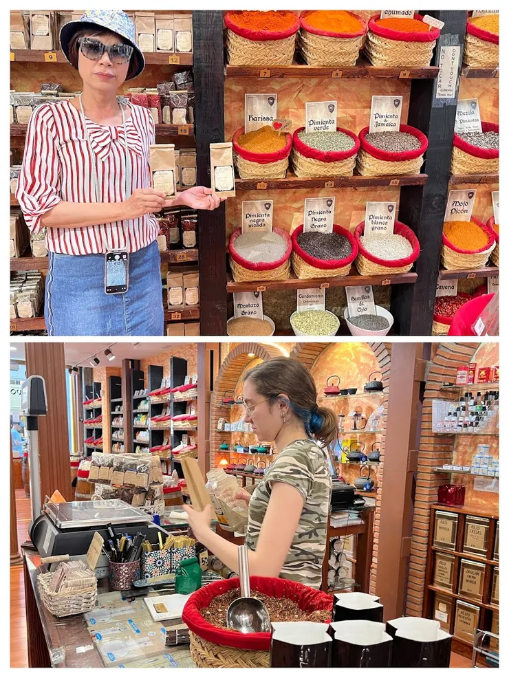 黑白胡椒粉各買一包