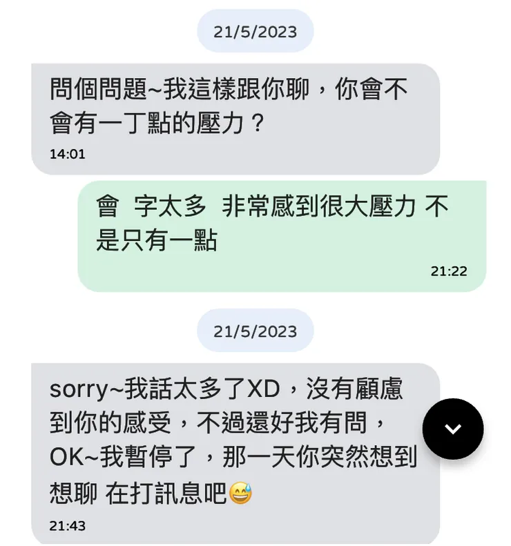 我提供客訴意見了