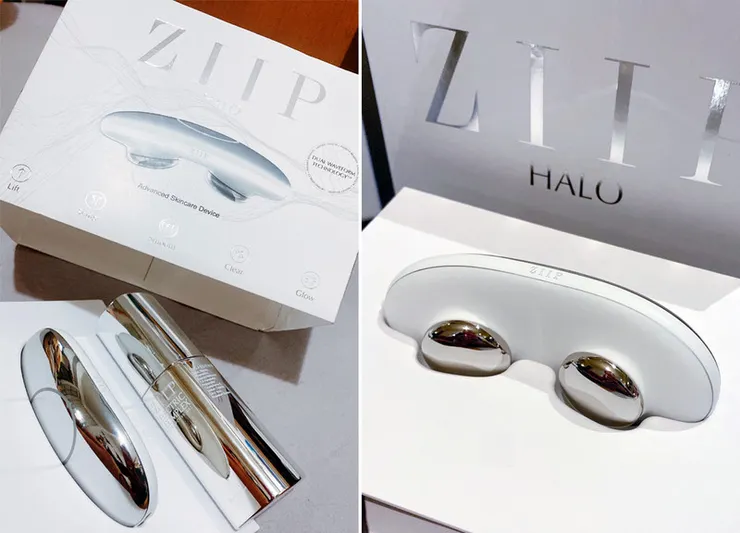 美容儀推薦│ZIIP HALO 好萊塢名人加持「掌上型」奈米微電流智能美膚管家