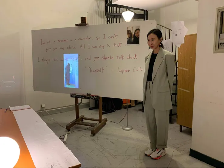 「Scenes from MY marriage」展覽花絮照／王安琪 提供