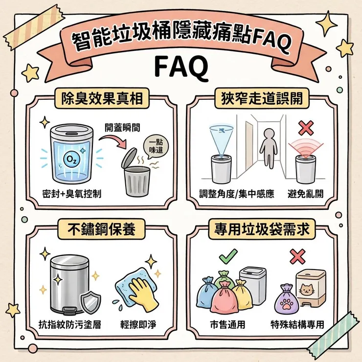 智能垃圾桶隱藏痛點 FAQ