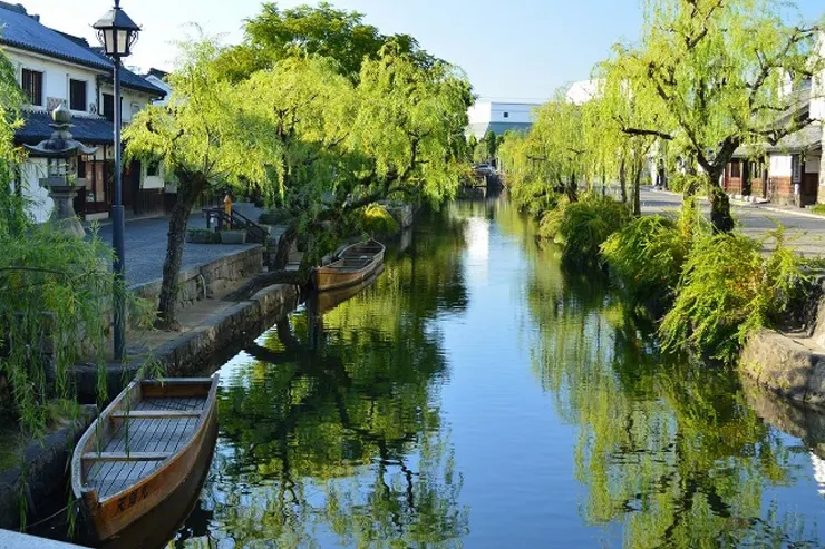 日本岡山縣倉敷市美景
