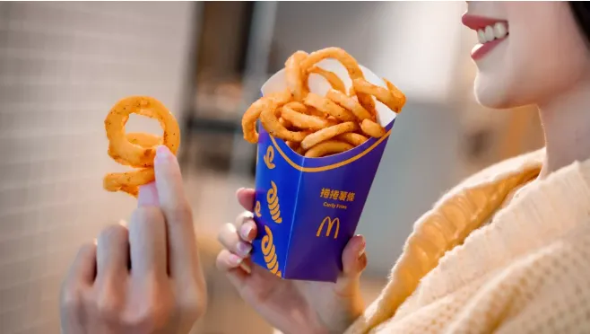麥當勞捲捲薯條