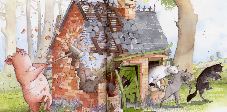 《三隻小狼與大壞豬》