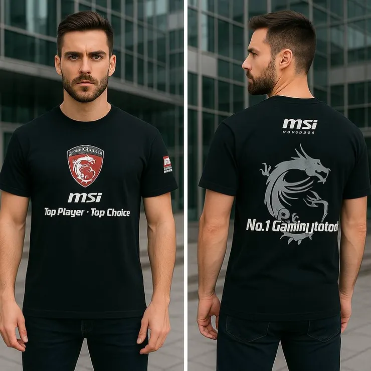 MSI 微星科技電競T｜活動T恤印刷＋品牌視覺滿分  