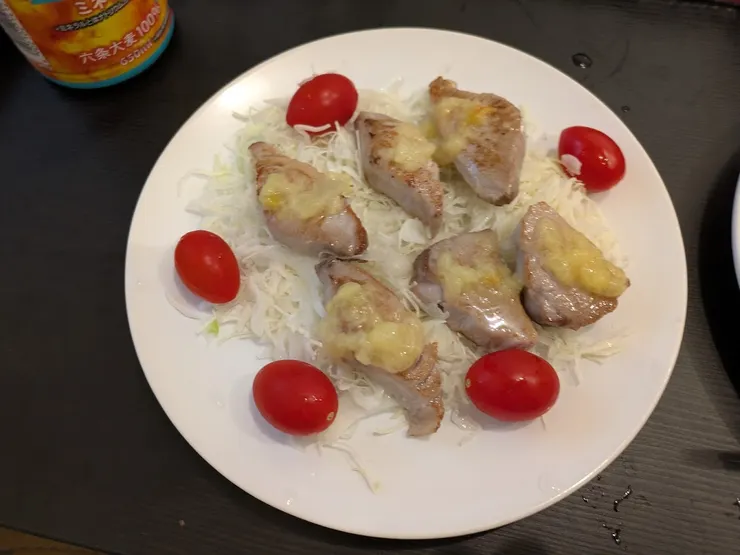 飯店自製煎鮪魚