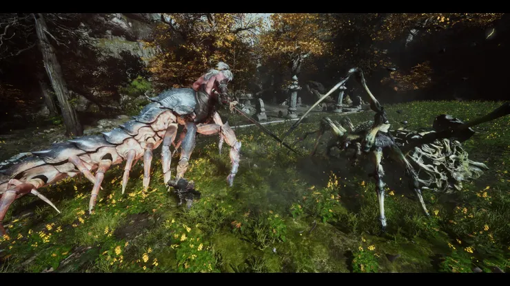 遊戲截圖：蜈蚣精與蜘蛛精