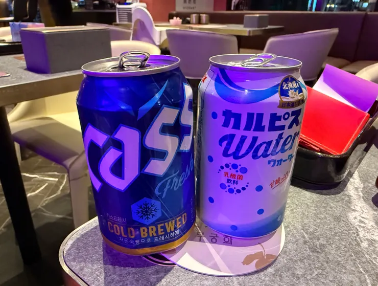 可爾必思   80元  &  韓國啤酒   79元