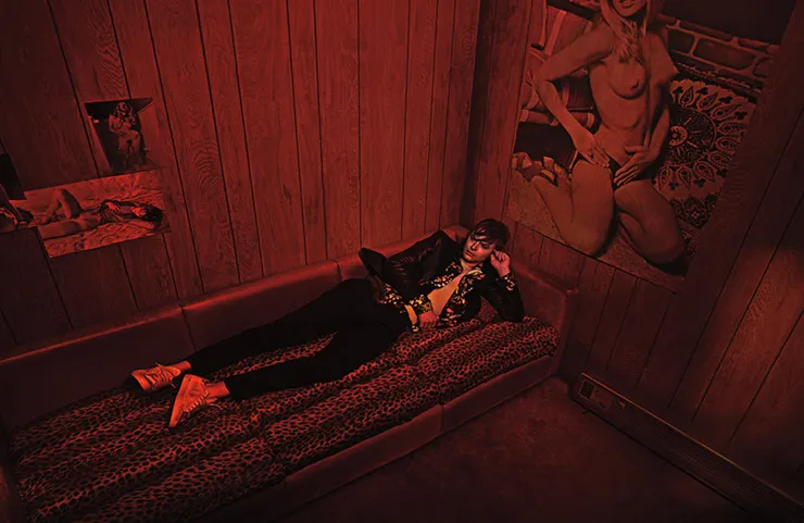 Dane-Dehaan為雜誌所拍攝的大片