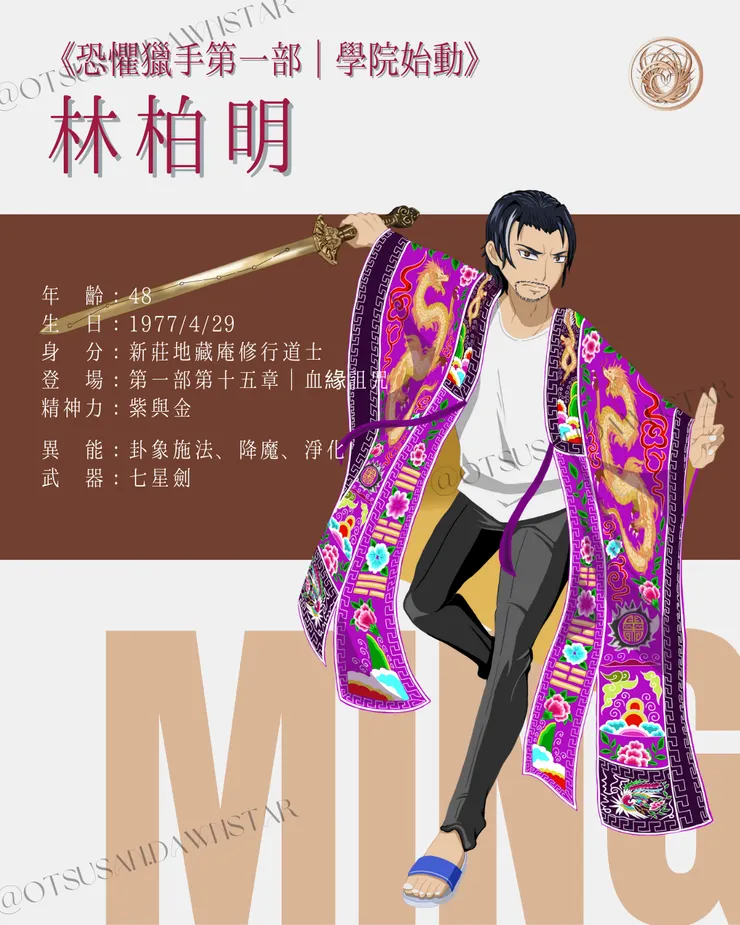 恐懼獵手-林柏明|乙參繪製