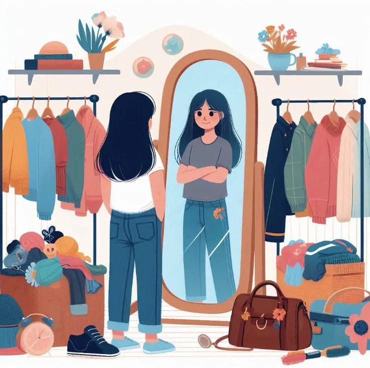 鏡子前的我是誰？