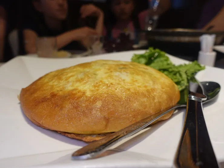 牡蠣烘蛋，大顆肥美的牡蠣讓烘蛋更加鮮美