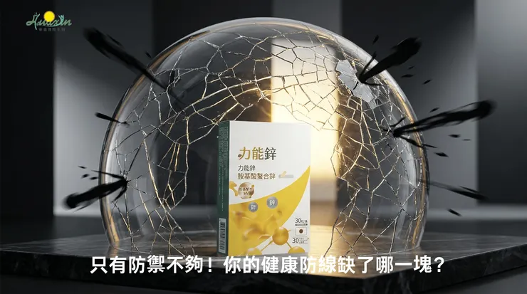 把身體想像成一棟房子，抗氧化營養就像是警衛，能把外來的破壞者（自由基）趕走。但是，被破壞的結構與牆壁，卻沒有人負責修復。這就是為什麼明明有在補充營養，卻還是容易疲憊、狀態反覆的關鍵原因