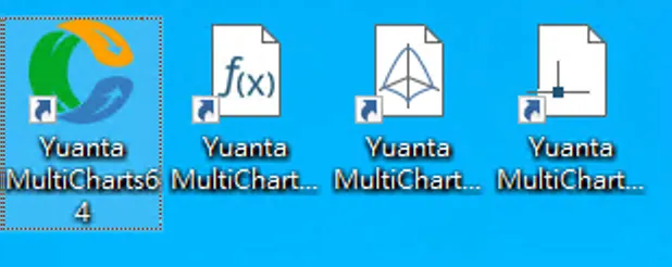 安裝後，在桌面上的ICON