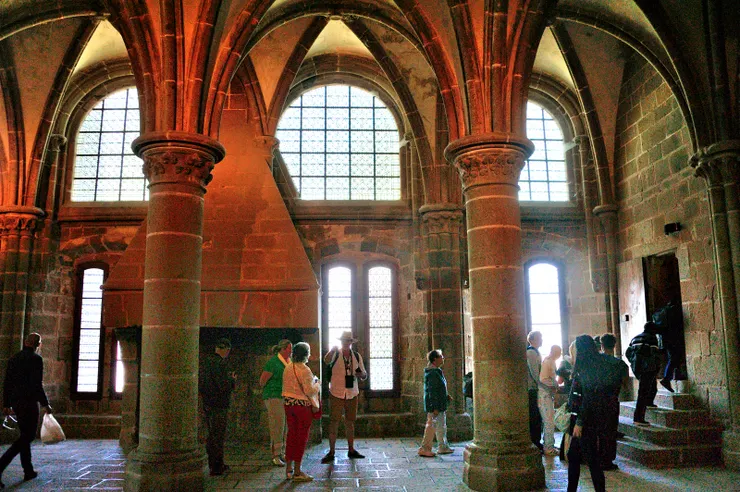 【修道院著名的騎士廳（la sale desChevaliers）】